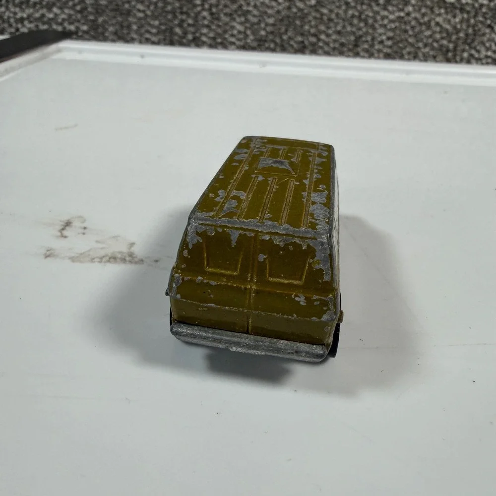 Hot Wheels Super Van Military Police Army 1974 Redline Green Hong Kong Vintage